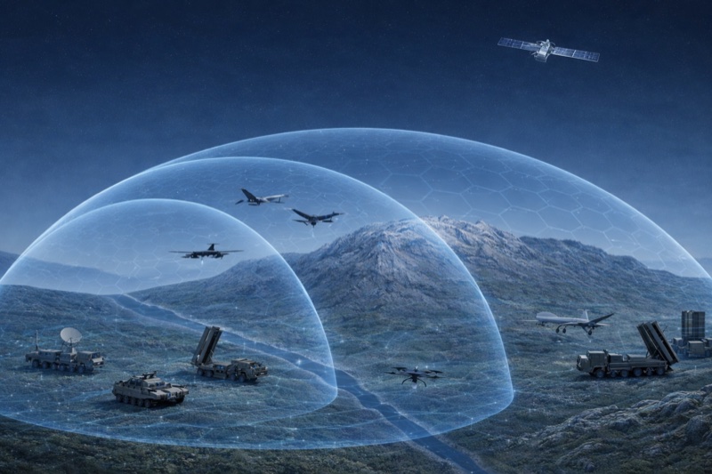 Integrated air defense systems protecting critical infrastructure